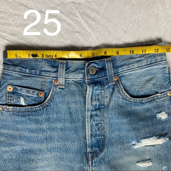 New Levi’s Premium Front Slit Denim Midi Skirt - Picture 8 of 10